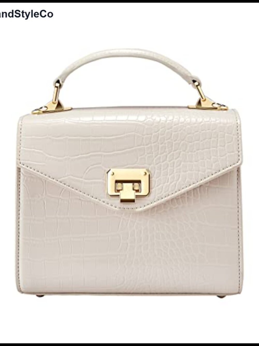 Women's Vegan Leather Top Handle Satchel Crossbody Bag Detachable Strap